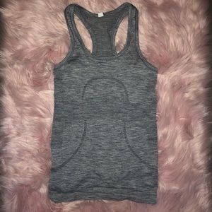 Grey Lululemon tank top